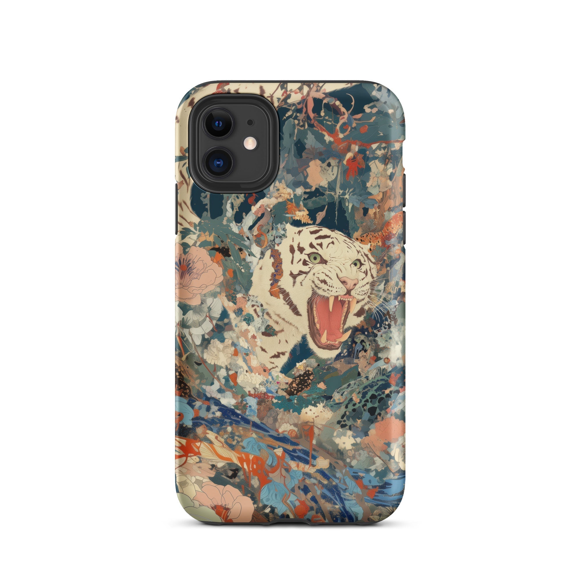 Velvet Rogue Surreal White Tiger Art Iphone Case, 11 / Matte, Tiger Themed Phone Case