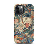 Velvet Rogue - Surreal White Tiger Art Iphone Case, 12 Pro Max / Matte, Tiger-themed Iphone Case