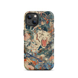 Velvet Rogue - Surreal White Tiger Art Iphone Case, 13 / Matte, Tiger-themed Iphone Case