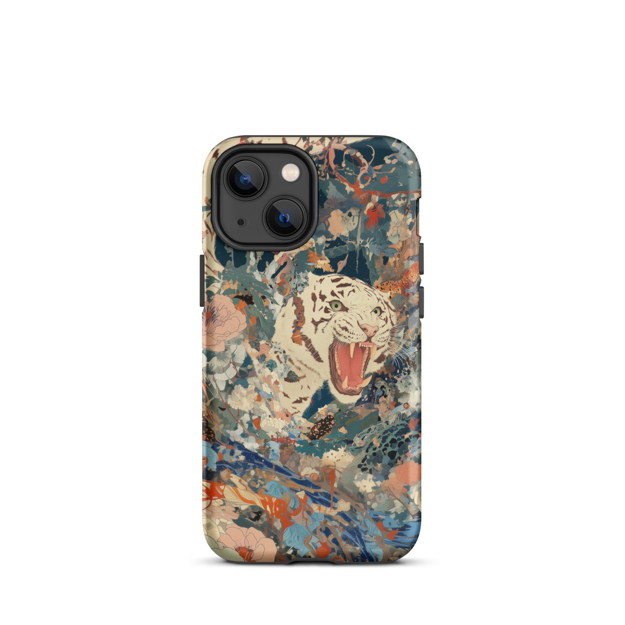 Velvet Rogue Surreal White Tiger Art Iphone Case, 13 Mini / Matte, Tiger Themed Iphone Case