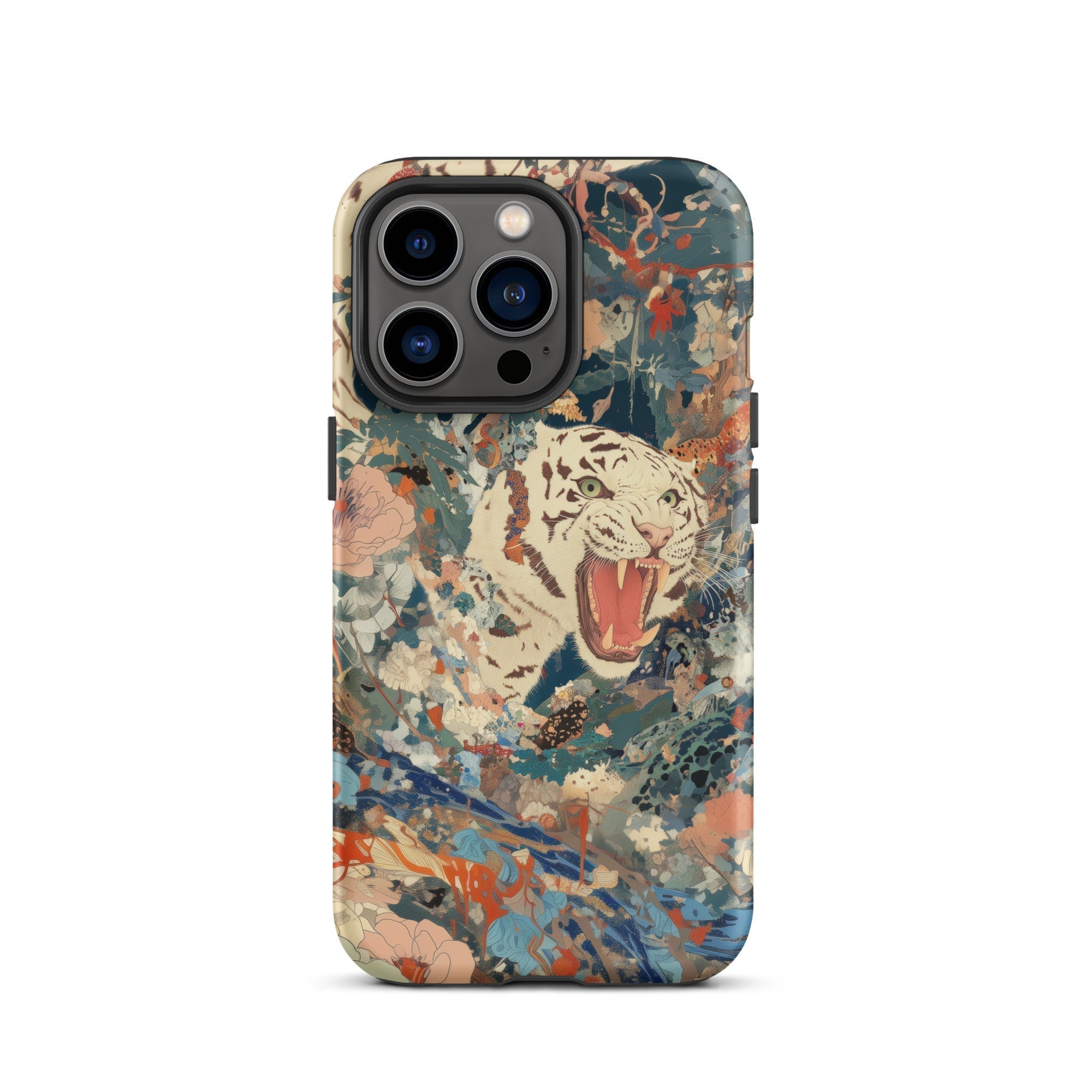 Velvet Rogue Surreal White Tiger Art Iphone Case, 13 Pro / Matte, Tiger Themed Iphone Case
