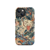 Velvet Rogue - Surreal White Tiger Art Iphone Case, 14 / Matte, Tiger-themed Iphone Case