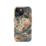 Velvet Rogue - Surreal White Tiger Art Iphone Case, 15 / Matte, Tiger-themed Iphone Case