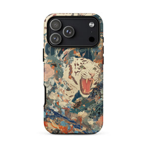 Velvet Rogue - Surreal White Tiger Art Iphone Case, 17 Pro Max / Matte, Mobile Phone Cases, Toby Leon
