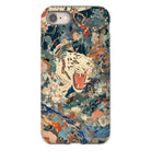 Velvet Rogue - Surreal White Tiger Art Iphone Case, 8 / Matte, Tiger-themed Phone Case