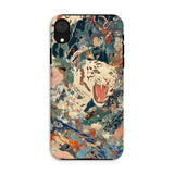 Velvet Rogue - Surreal White Tiger Art Iphone Case, Xr / Matte, Phone Case Tiger Design