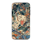 Velvet Rogue - Surreal White Tiger Art Iphone Case, Xs / Matte, Tiger-themed Phone Case