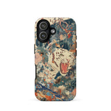 Velvet Rogue - Surreal White Tiger Art Phone Case Iphone 17 / Matte Iphone 12 Pro Max Case Tiger Design Vibrant Surreal White Tiger, Art,