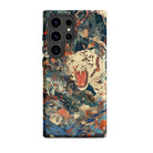 Velvet Rogue Surreal White Tiger Art Samsung Case, Galaxy S24 Ultra / Matte, Phone Case White Tiger Design