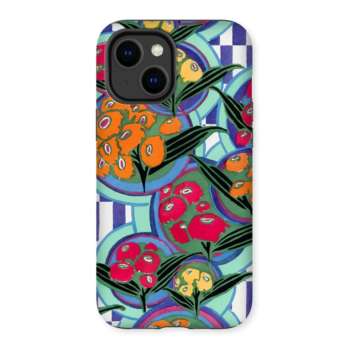 Vibrant Floral Aesthetic Art Phone Case - E.a. Séguy - Iphone 14 Plus / Matte - Mobile Phone Cases - Aesthetic Art