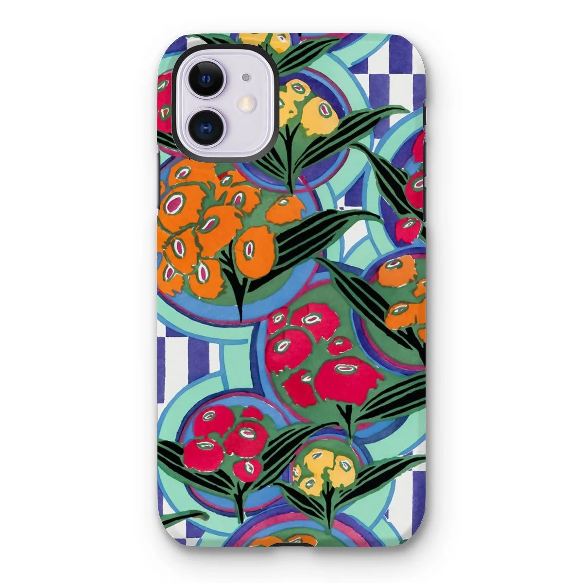 Vibrant Floral Aesthetic Art Phone Case - E.a. Séguy - Iphone 11 / Matte - Mobile Phone Cases - Aesthetic Art