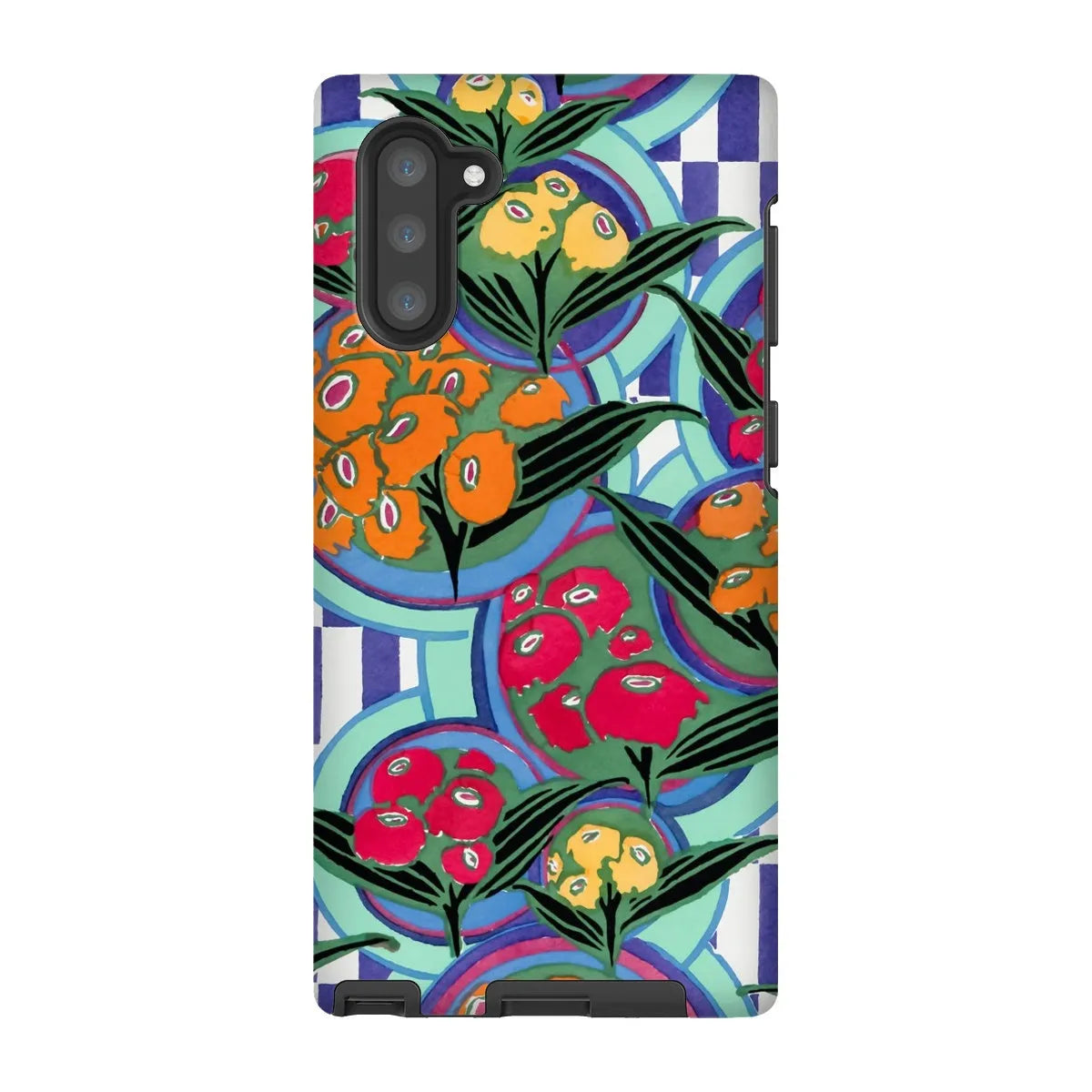 Vibrant Floral Aesthetic Art Phone Case - E.a. Séguy - Samsung Galaxy Note 10 / Matte - Mobile Phone Cases - Aesthetic