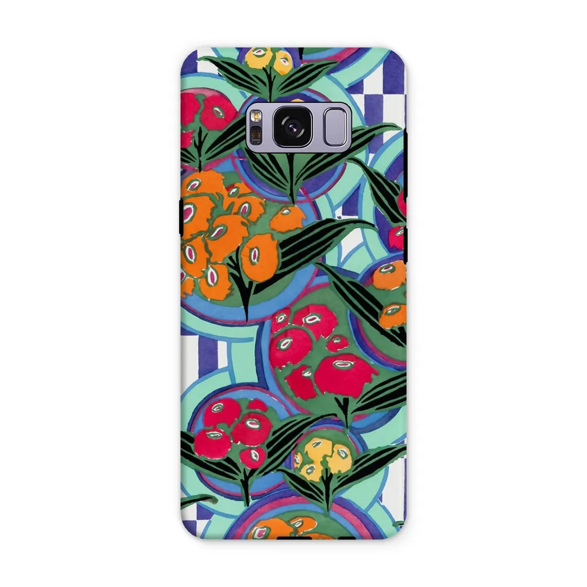 Vibrant Floral Aesthetic Art Phone Case - E.a. Séguy - Samsung Galaxy S8 Plus / Matte - Mobile Phone Cases - Aesthetic