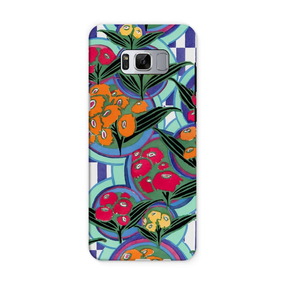 Vibrant Floral Aesthetic Art Phone Case - E.a. Séguy - Samsung Galaxy S8 / Matte - Mobile Phone Cases - Aesthetic Art