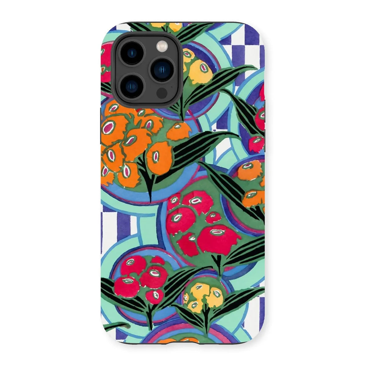 Vibrant Floral Aesthetic Art Phone Case - E.a. Séguy - Iphone 14 Pro / Matte - Mobile Phone Cases - Aesthetic Art