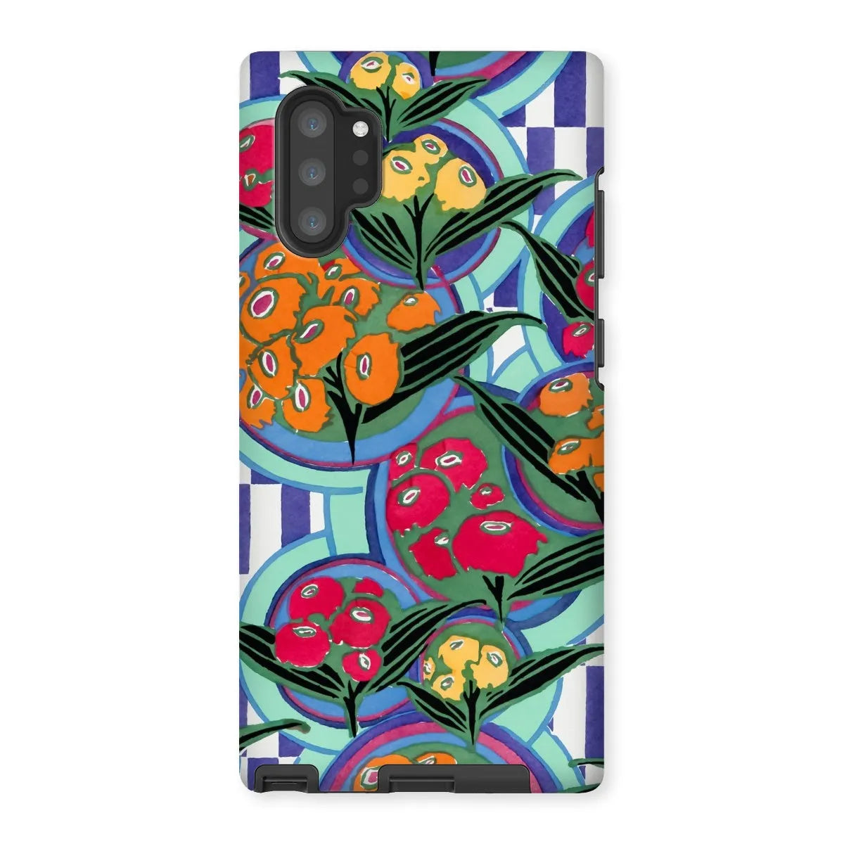 Vibrant Floral Aesthetic Art Phone Case - E.a. Séguy - Samsung Galaxy Note 10p / Matte - Mobile Phone Cases