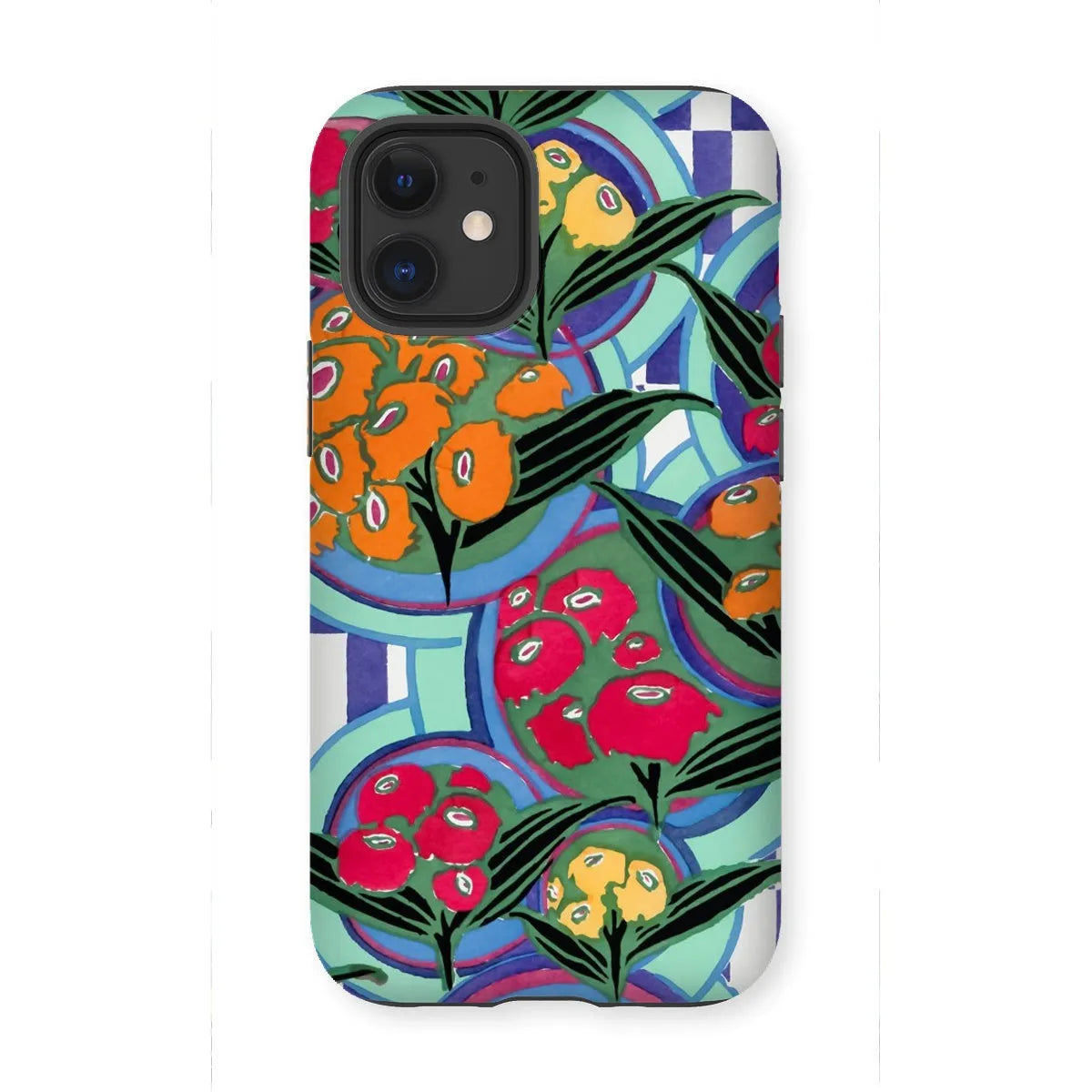 Vibrant Floral Aesthetic Art Phone Case - E.a. Séguy - Iphone 12 Mini / Matte - Mobile Phone Cases - Aesthetic Art