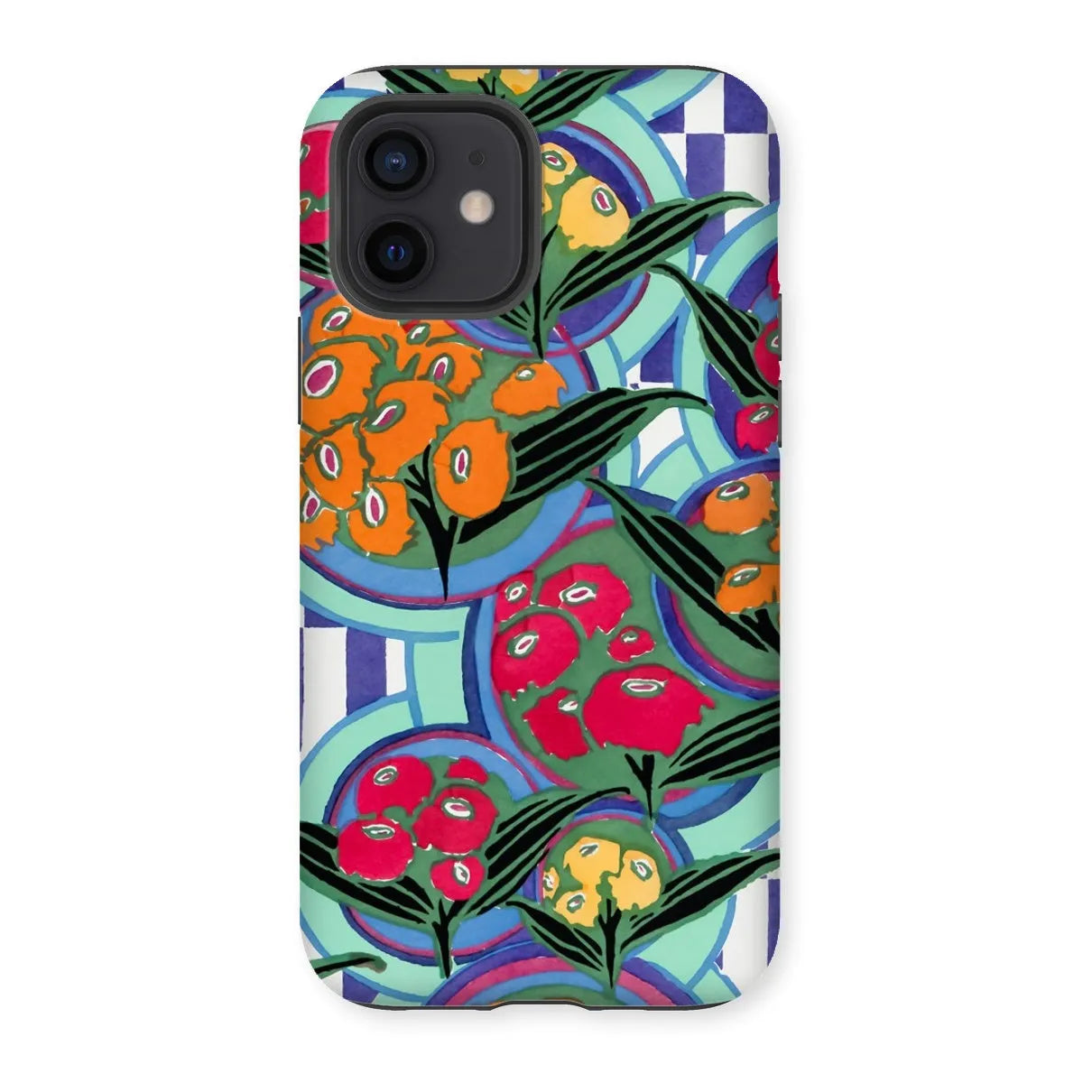 Vibrant Floral Aesthetic Art Phone Case - E.a. Séguy - Iphone 12 / Matte - Mobile Phone Cases - Aesthetic Art