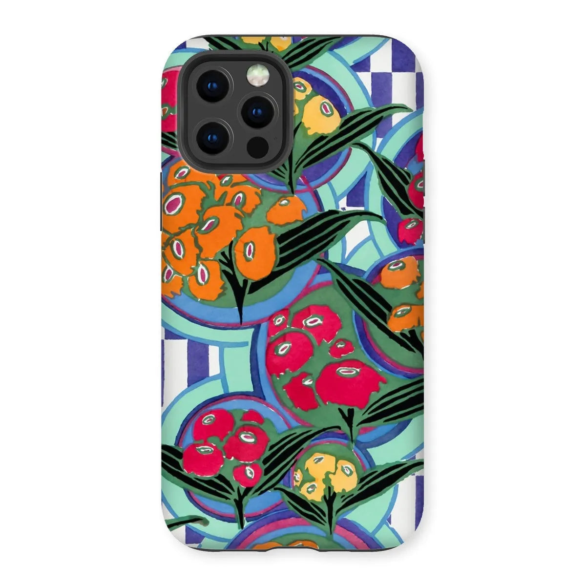 Vibrant Floral Aesthetic Art Phone Case - E.a. Séguy - Iphone 12 Pro / Matte - Mobile Phone Cases - Aesthetic Art