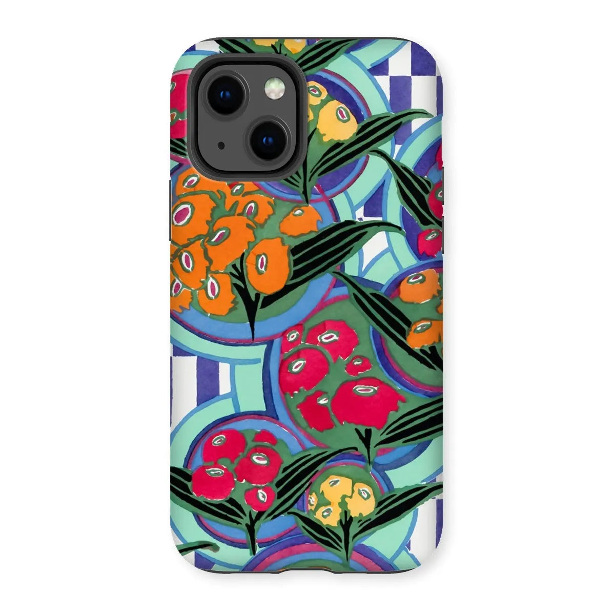 Vibrant Floral Aesthetic Art Phone Case - E.a. Séguy - Iphone 13 / Matte - Mobile Phone Cases - Aesthetic Art
