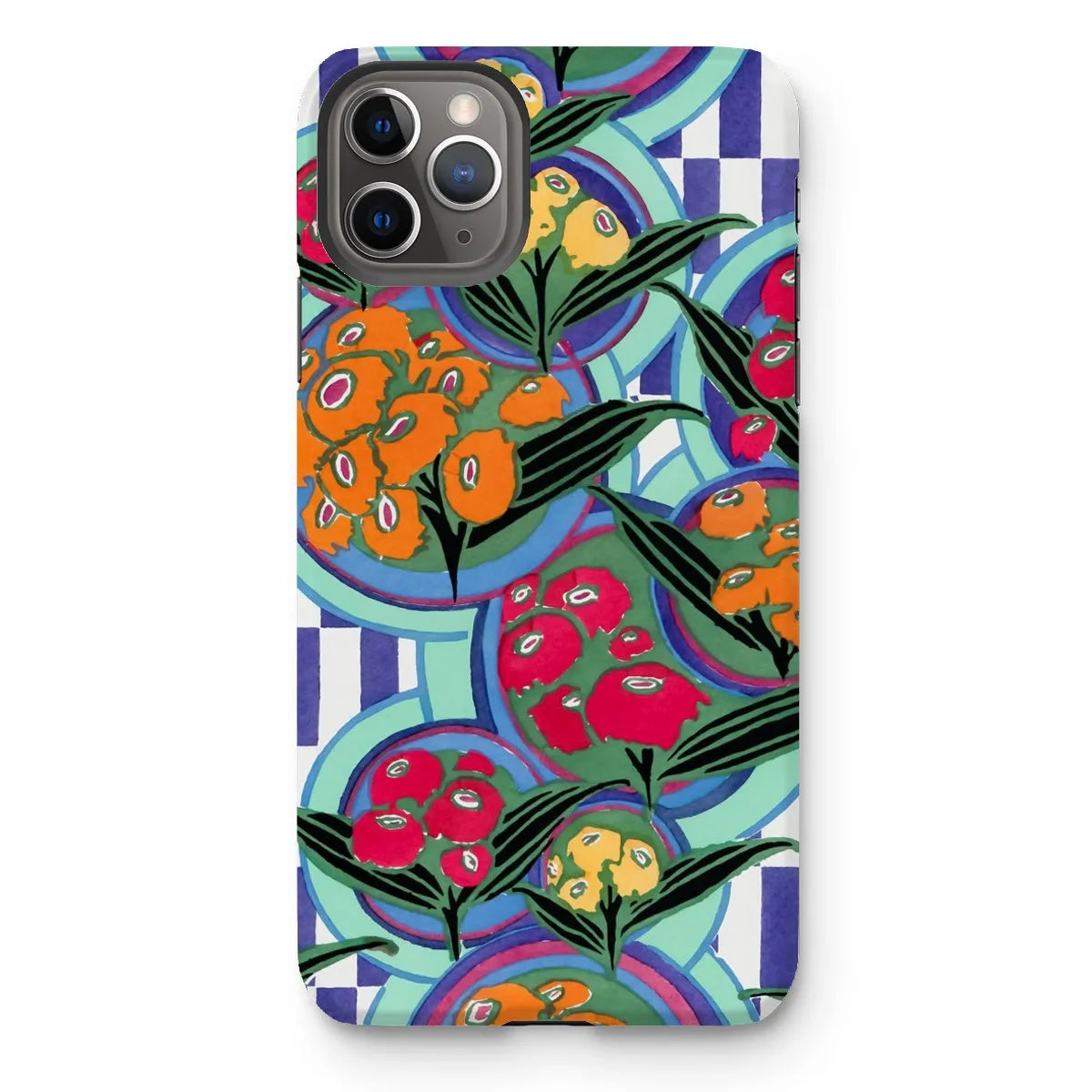 Vibrant Floral Aesthetic Art Phone Case - E.a. Séguy - Iphone 11 Pro Max / Matte - Mobile Phone Cases - Aesthetic Art
