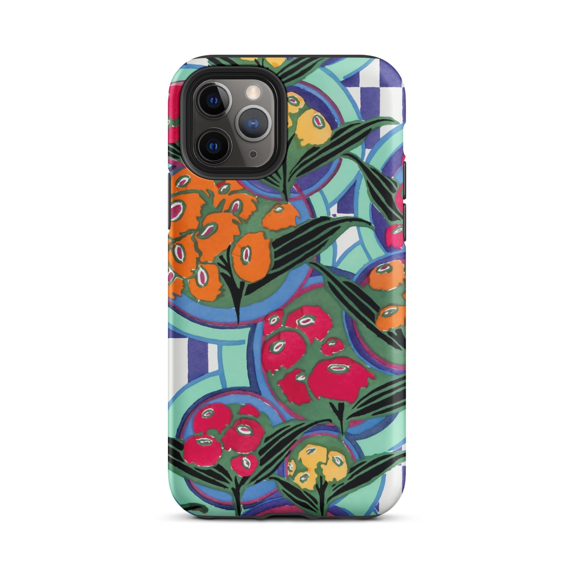 Vibrant Floral Aesthetic E.a. Séguy Iphone Case, 11 Pro / Matte, Floral Patterned Phone Case