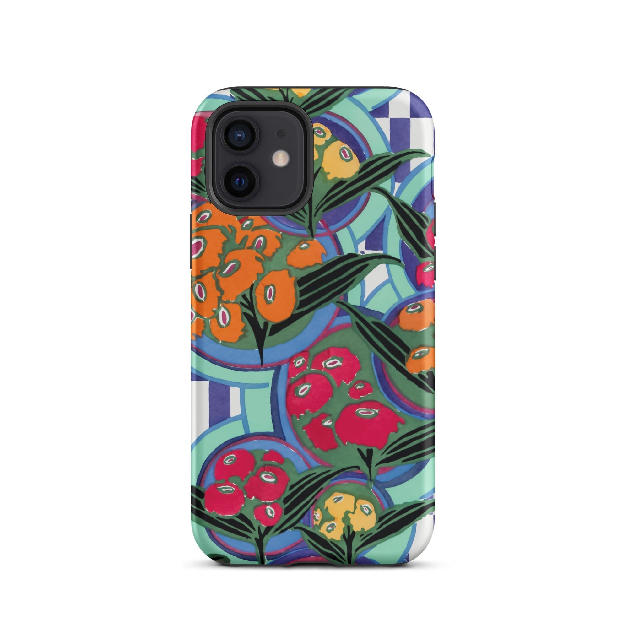 Vibrant Floral Aesthetic E.a. Séguy Iphone Case, 12 / Matte, Floral Patterned Phone Case