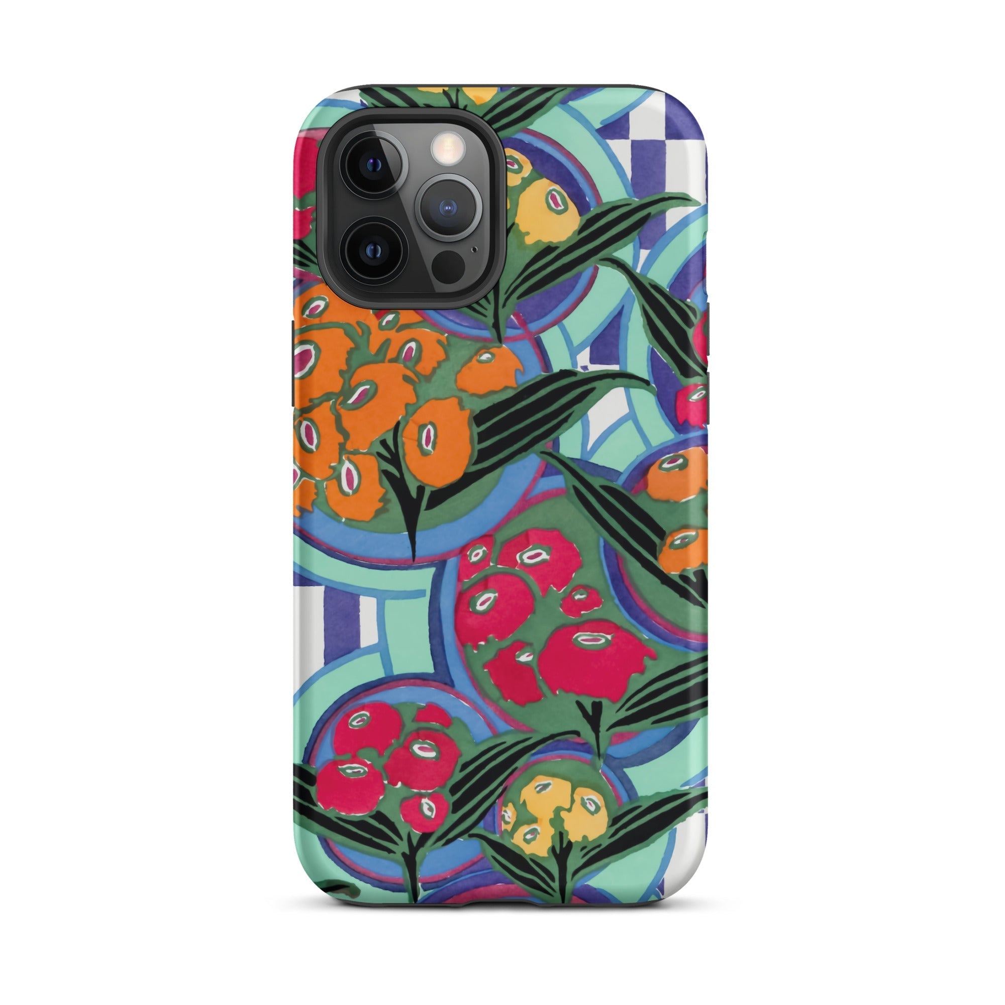 Vibrant Floral Aesthetic E.a. Séguy Iphone Case, 12 Pro Max / Matte, Floral Patterned Phone Case