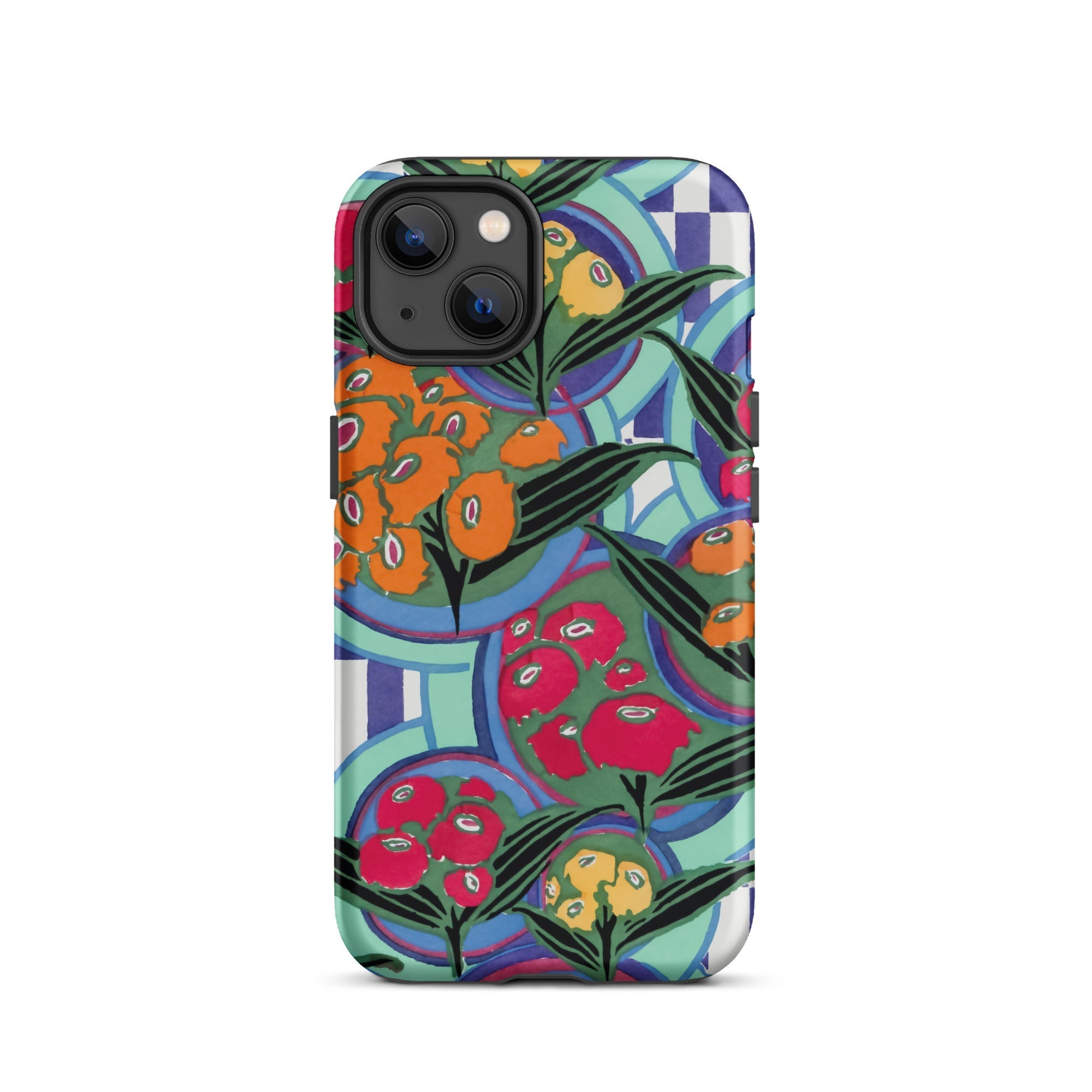 Vibrant Floral Aesthetic E.a. Séguy Iphone Case, 13 / Matte, Floral Patterned Phone Case