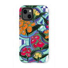 Vibrant Floral Aesthetic - E.a. Séguy Iphone Case, 13 Mini / Matte, Colorful Floral-patterned Phone Case Vibrant Fruits Berries Design