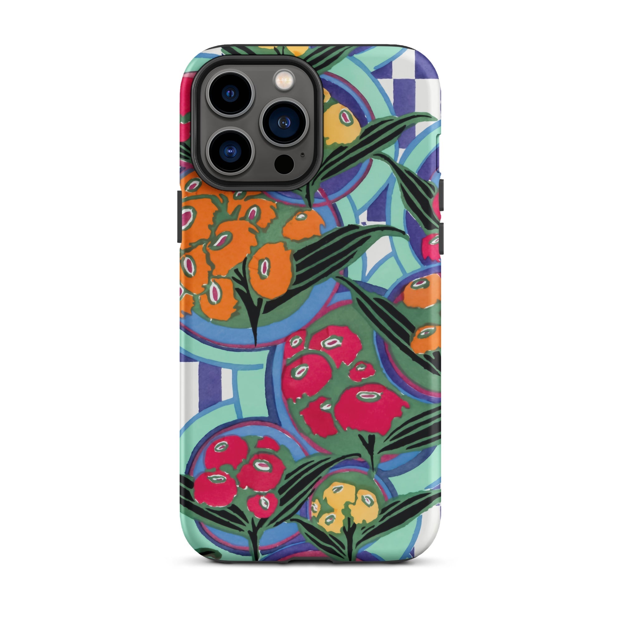 Vibrant Floral Aesthetic E.a. Séguy Iphone Case, 13 Pro Max / Matte, Floral Patterned Phone Case