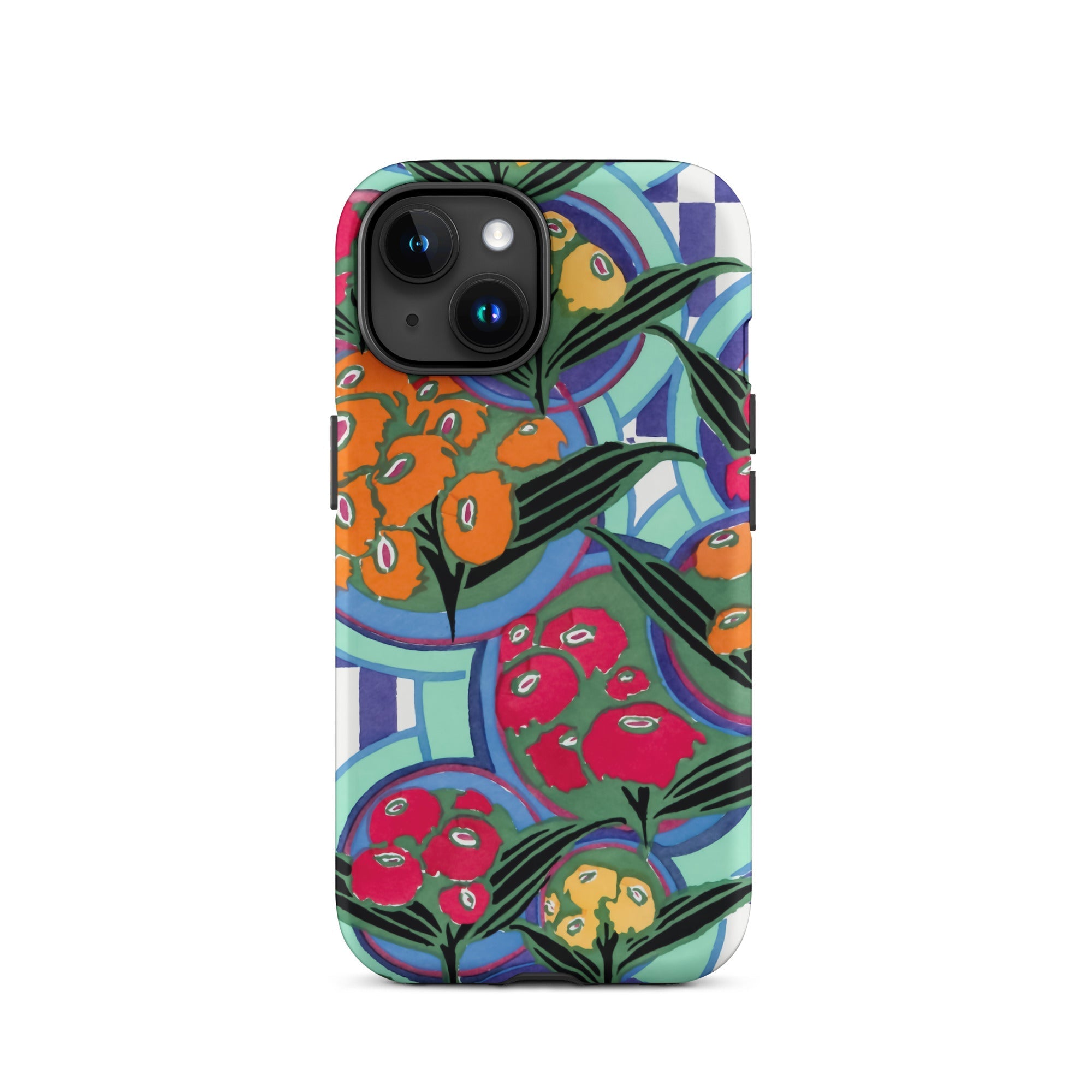 Vibrant Floral Aesthetic E.a. Séguy Iphone Case, 15 / Matte, Floral Patterned Phone Case