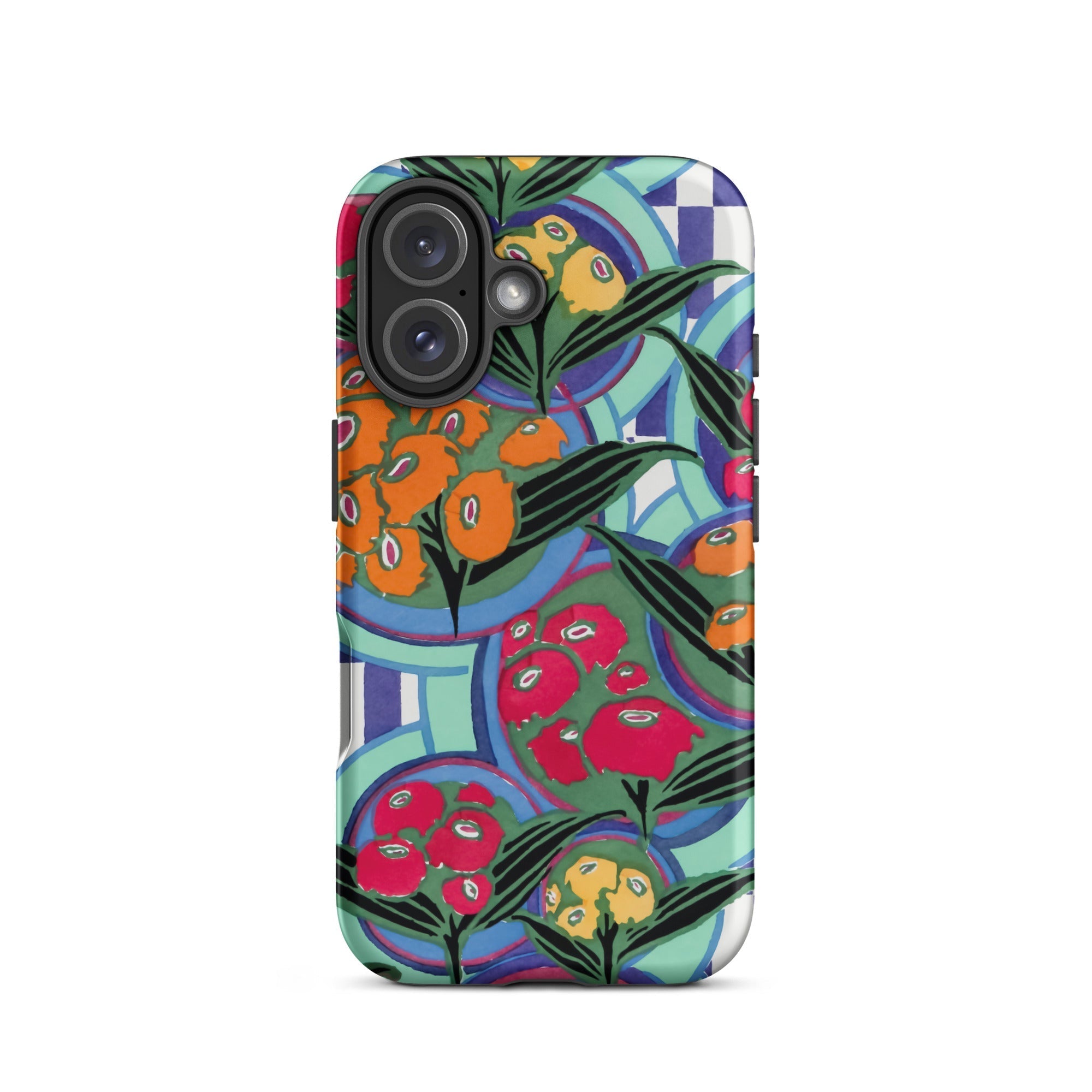 Vibrant Floral Aesthetic E.a. Séguy Iphone Case, 16 / Matte, Floral Patterned Phone Case