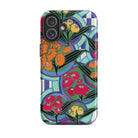 Vibrant Floral Aesthetic E.a. Séguy Iphone Case, 16 Plus / Matte, Floral Patterned Phone Case
