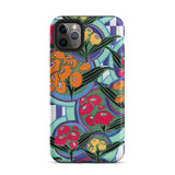 Vibrant Floral Aesthetic - E.a. Séguy Phone Case Iphone 11 Pro Max / Matte Floral Patterned Phone Case Vibrant Aesthetic, Portable Art