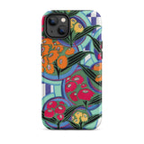 Vibrant Floral Aesthetic - E.a. Séguy Phone Case Iphone 14 Plus / Matte Floral Patterned Phone Case Vibrant Aesthetic, Portable Art