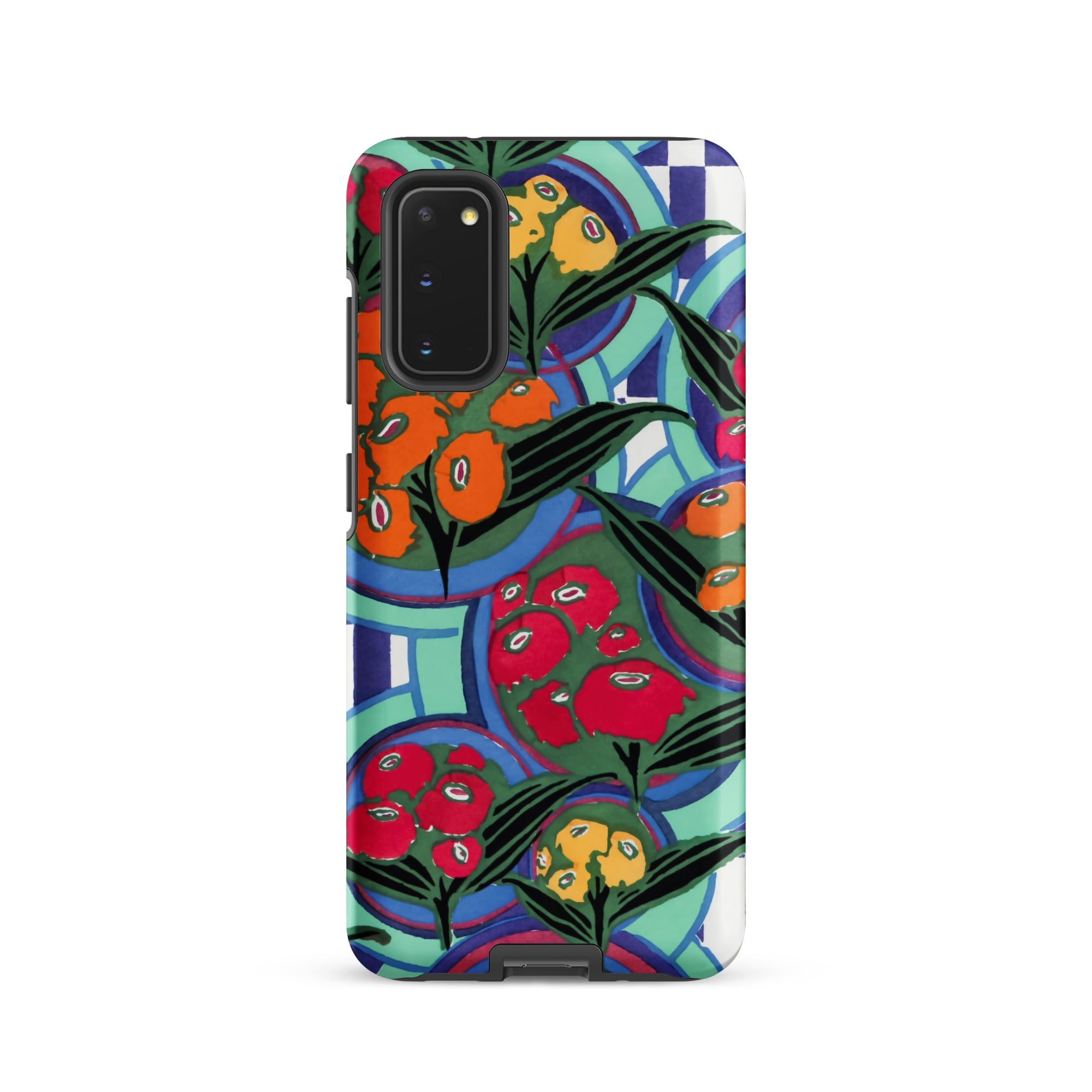 Vibrant Floral Aesthetic E.a. Séguy Samsung Case, Galaxy S20 / Matte, Floral Patterned Smartphone Case