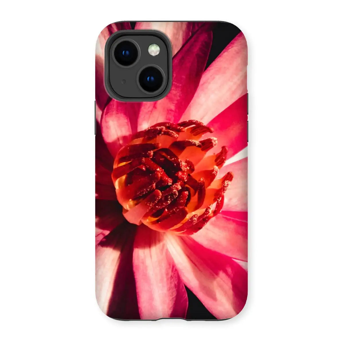 Casanova - Pink Red Lotus Flower Art Photography Iphone Case 14 / Matte Mobile Phone Cases