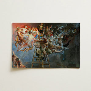 Vicious Circle - Jacek Malczewski Art Print / Canvas, 18x12’’ / 46x31cm / Unframed / no Border, Posters Prints & Visual Artwork, Toby Leon
