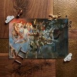 Vicious Circle - Jacek Malczewski Art Print / Canvas Rectangular Classical Painting Dynamic Figures Motion Rendered, Undefined Void Prints