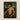 Framed Classical Oil Painting Muscular Bare-chested Man Dark Panel Holds, Young Beneath, Laurel Leaf Crown, Ottilie w Roederstein, Art