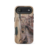 View Into a Venetian Canal - Giovanni Boldini Phone Case Iphone 17 Air / Matte Google Pixel 7a Phone Case Venice Canal Design Giovanni