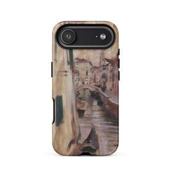 View Into a Venetian Canal - Giovanni Boldini Phone Case Iphone 17 Air / Matte Google Pixel 7a Phone Case Venice Canal Design Giovanni