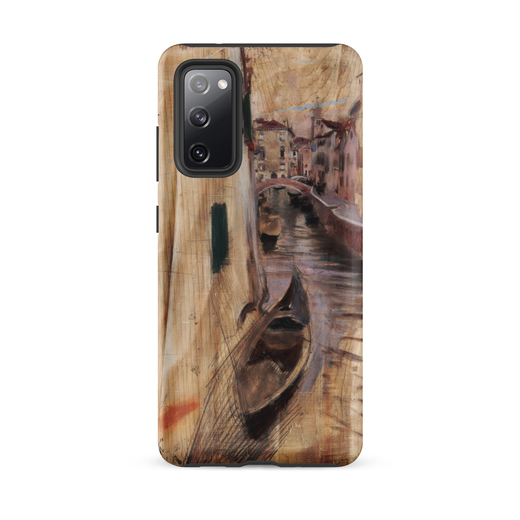 View Into a Venetian Canal Giovanni Boldini Samsung Case, Galaxy S20 Fe / Matte, Phone Case Venetian Canal Painting