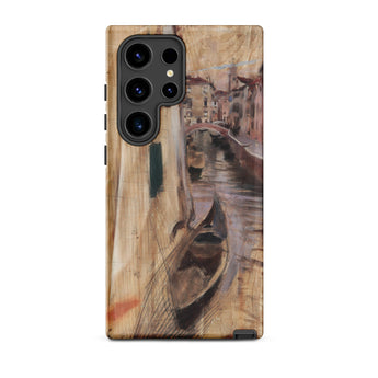 View Into a Venetian Canal - Giovanni Boldini Samsung Case, Galaxy S24 Ultra / Matte, Phone Case Venetian Canal Painting