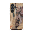 View Into a Venetian Canal Giovanni Boldini Samsung Case, Galaxy S25 Plus / Matte, Smartphone Case Impressionistic Painting Venetian Canal
