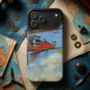 Vintage Air Travel - Harry Grant Dart Iphone Case, Mobile Phone Cases, Toby Leon