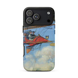 Vintage Air Travel - Harry Grant Dart Phone Case, Grant Dart’s Cerulean, Vintage Air Travel, Dart Iphone Case