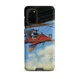 Vintage Air Travel - Harry Grant Dart Phone Case, Samsung Galaxy S20 Plus / Matte, Mobile Cases, Toby Leon