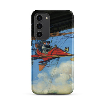 Vintage Air Travel - Harry Grant Dart Phone Case, Samsung Galaxy S23 Plus / Matte, Mobile Cases, Toby Leon